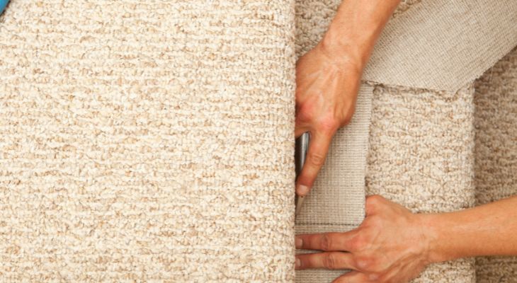 how to lay carpet